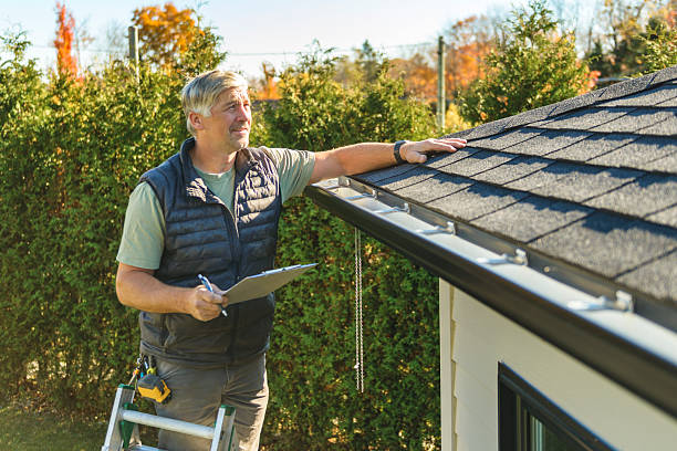 Professional Flat Roof Repair technician working in The Plains, VA